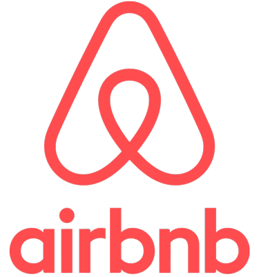 Logo Airbnb pour la réservation du AU BERCAIL